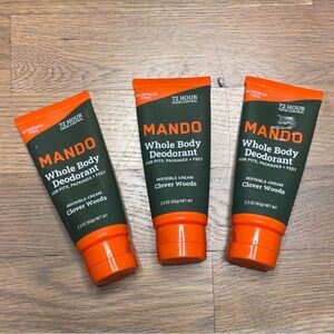 NEW Mando Whole Body Deodorant Clover Woods